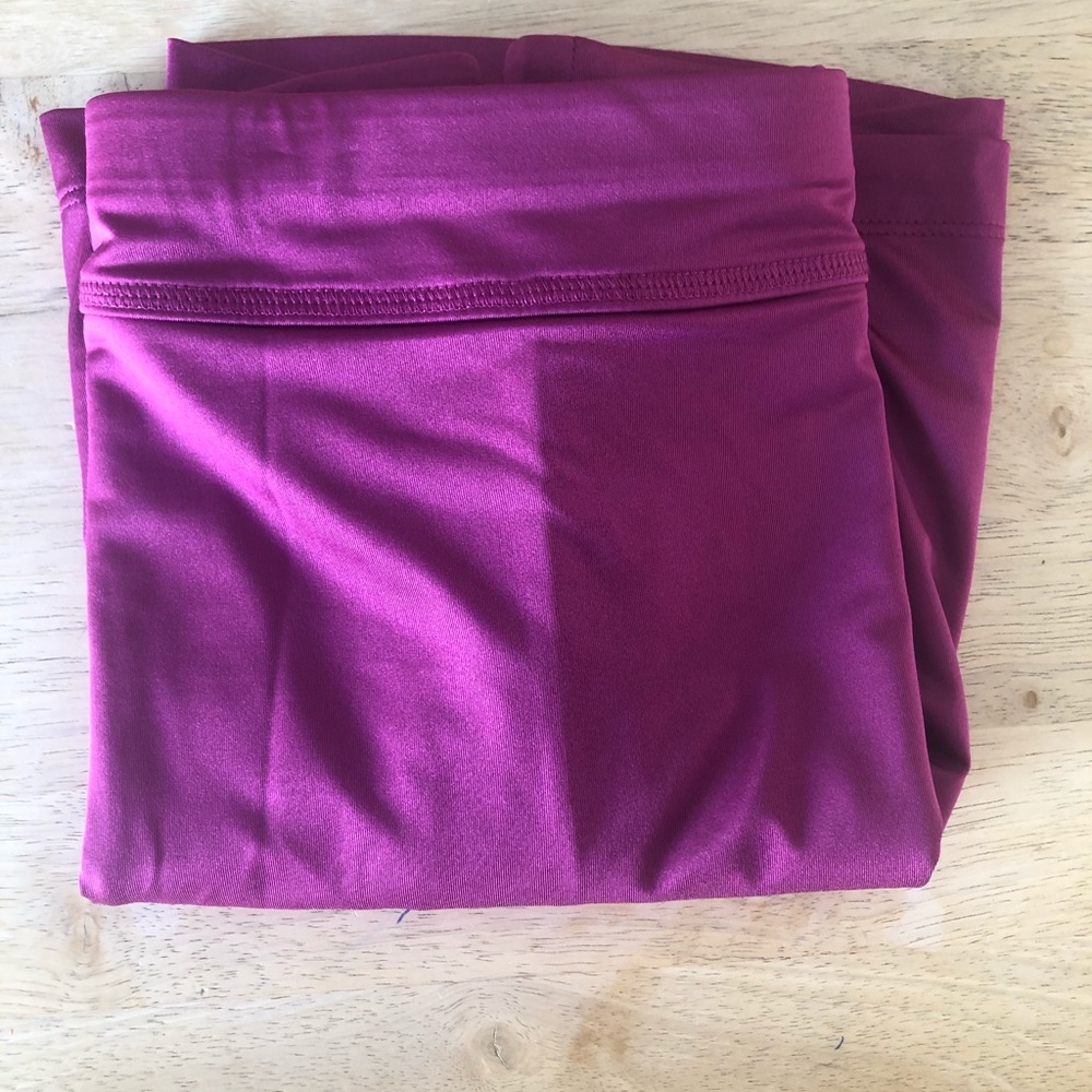 Purple golf skort
